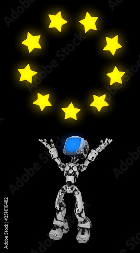 Live Screen Robot, Star Circle