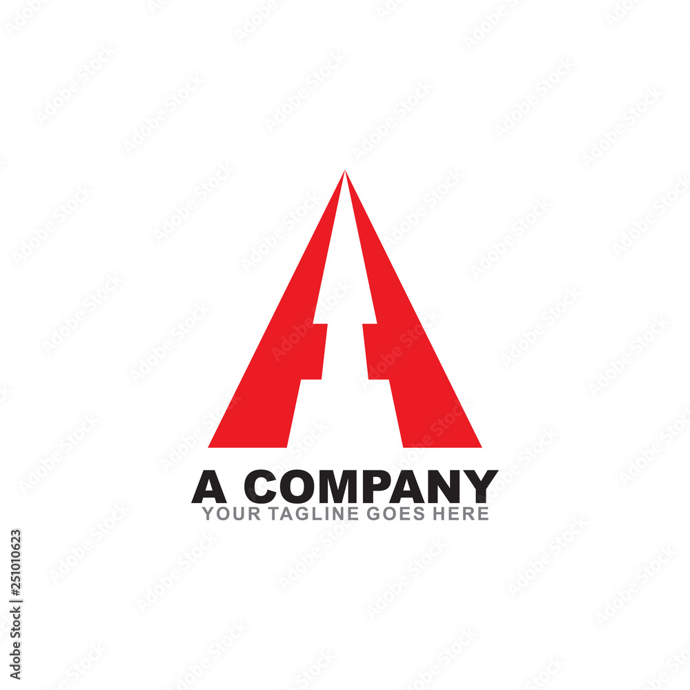 A letter logo design vector template A letter logo design vector template