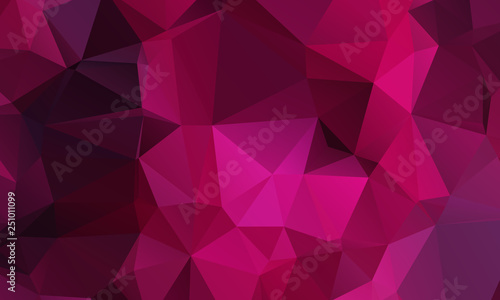 Abstract Color Polygon Background Design, Abstract Geometric Origami Style With Gradient