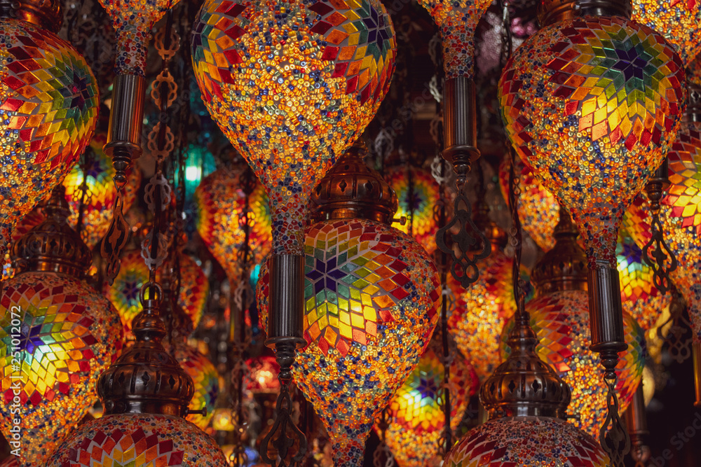Fototapeta premium Blown Glass Lamps