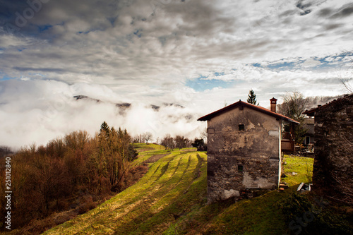 Rural house in the Slovenian countryside