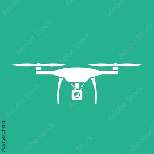 Quadcopter vector icon