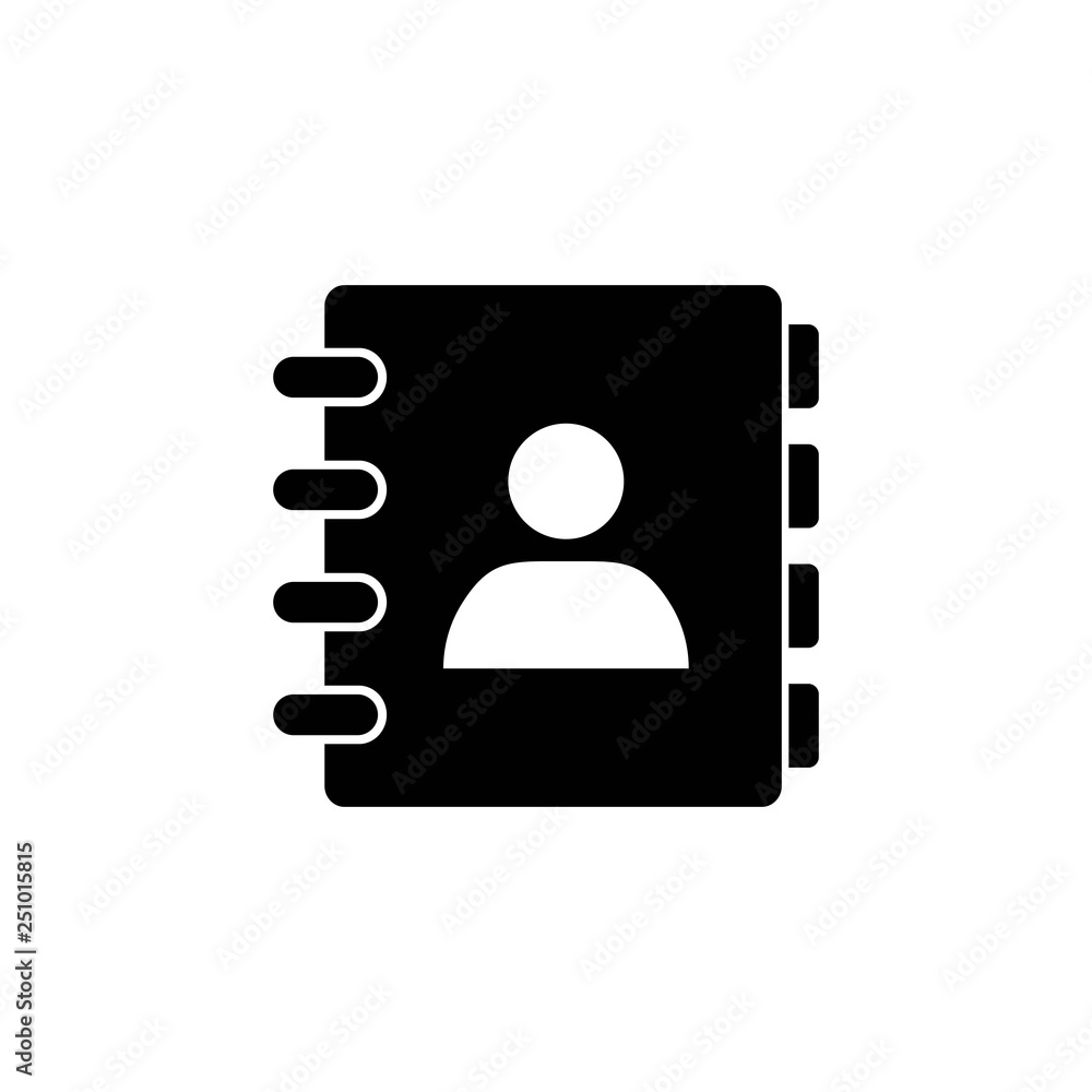 Address book symbol icon vector illustration. address phone book icon Address book symbol icon vector illustration. address phone book icon