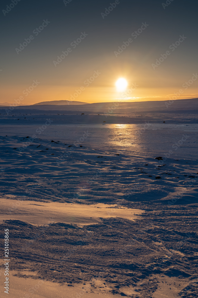 Sunrise, Iceland, Europe