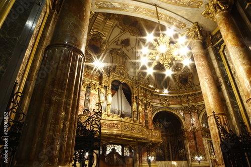 Lights of faith in Consolata Church in Turin, Piemonte, Italia photo