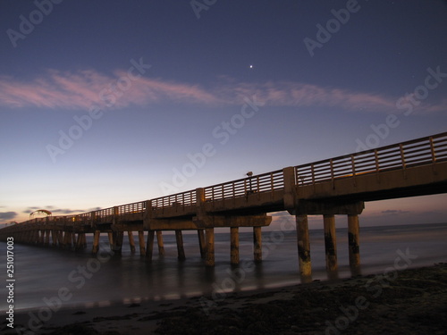 pier at sunrise