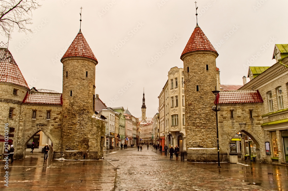 Fototapeta premium Gate to Tallinn