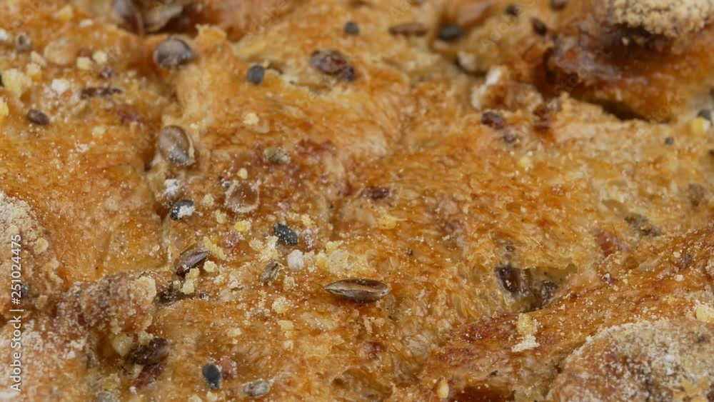 texture of bread with cereals texture of bread with cereals