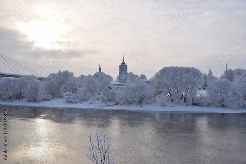 Fototapeta Naklejka Na Ścianę i Meble -  church in winter