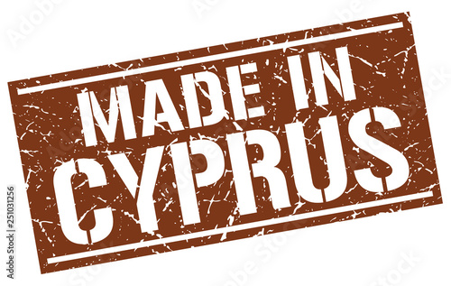 made in Cyprus stamp