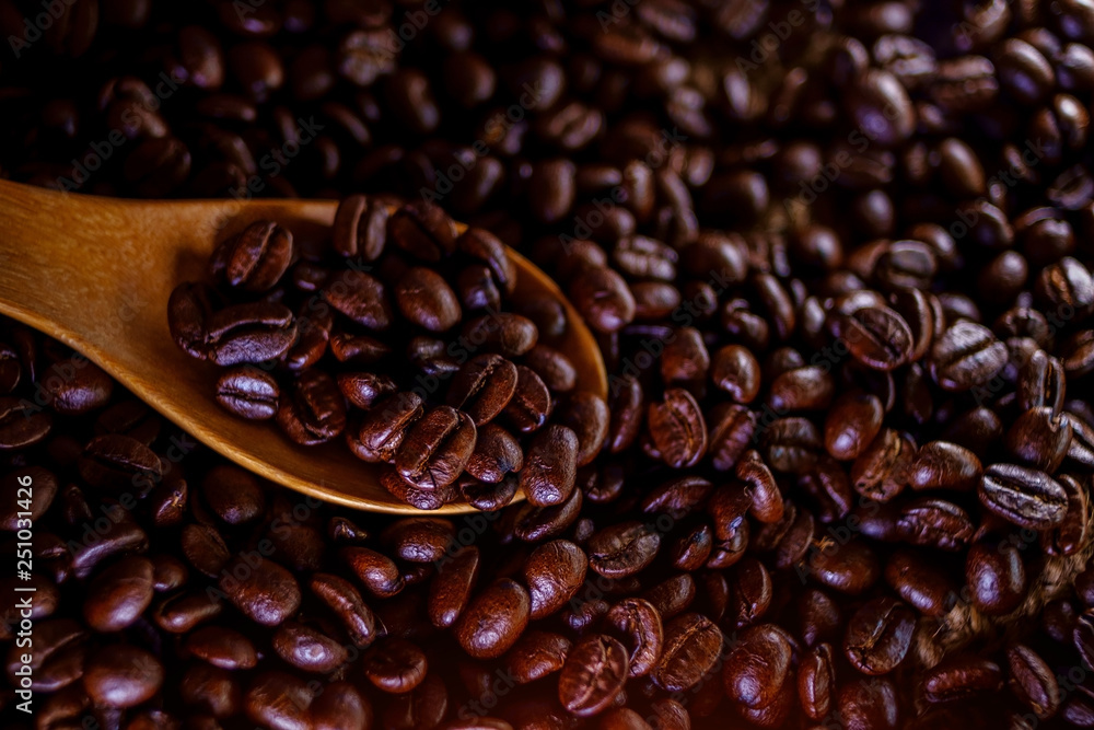 select coffee roasted beans background select coffee roasted beans background