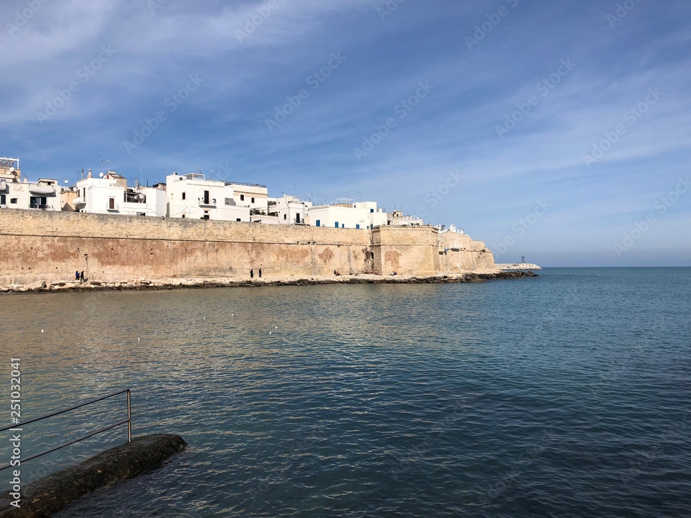 panoramic view of monopoli in italy