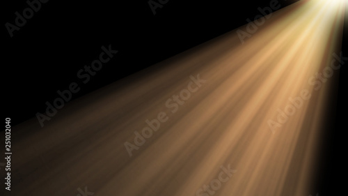 Tela sunlight overlays abstract backdrop