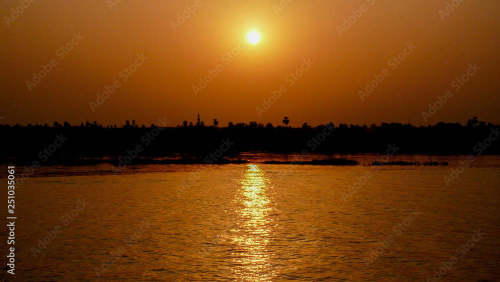 Nile River Sunset