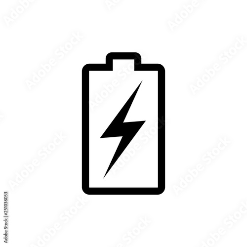 Battery icon vector