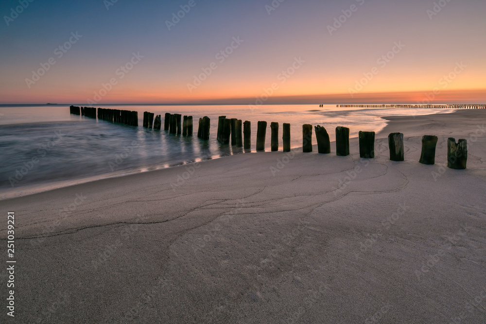 Baltic Sea sunrise, Hel Peninsula, Chałupy, Poland