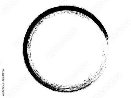 Grunge circle.Grunge oval frame.Grunge logo.Grunge element.