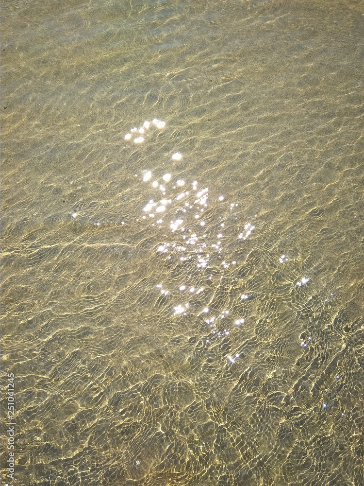 Beautiful clean and clear sea water with wave Beautiful clean and clear sea water with wave