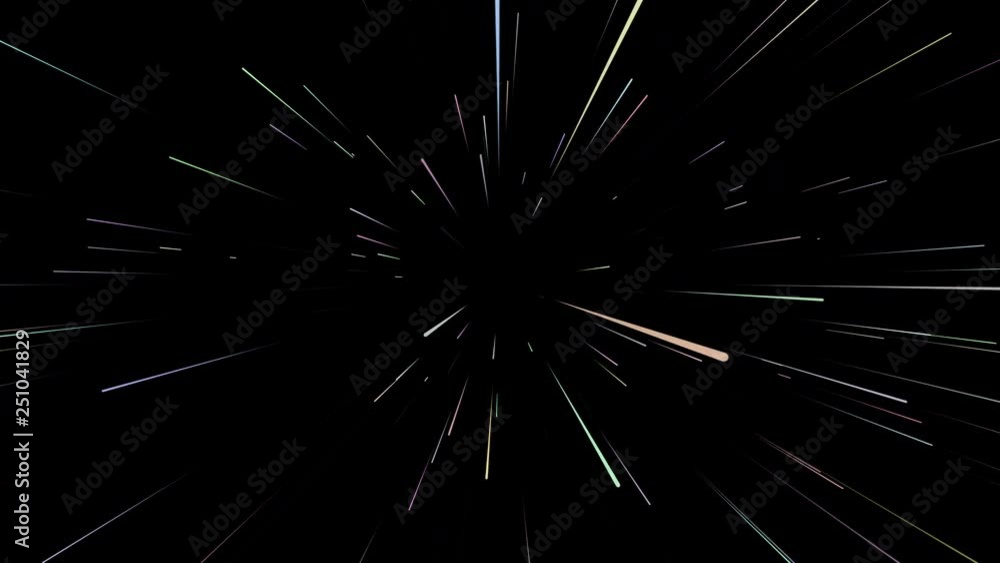 Stars Space Warp Speed through Galaxy 4K Stars Space Warp Speed through Galaxy 4K
