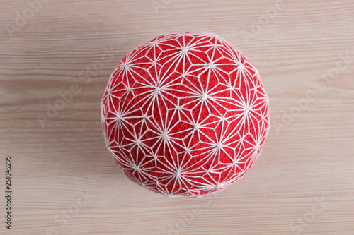 Photos Japanese traditional toys 'Temari' ball