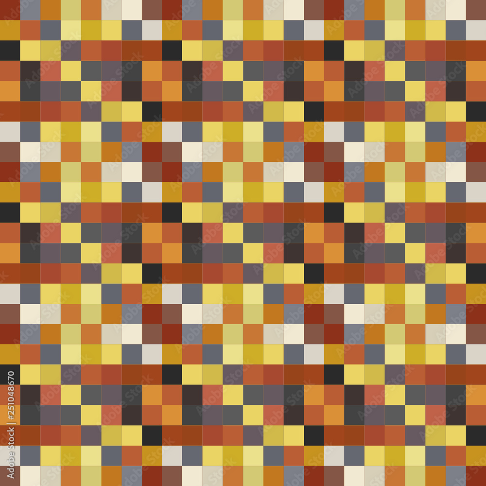 Seamless pattern background from a variety of multicolored squares. Seamless pattern background from a variety of multicolored squares.