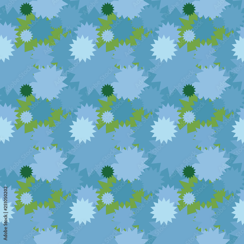 Seamless background pattern with various colored circles. Seamless background pattern with various colored circles.