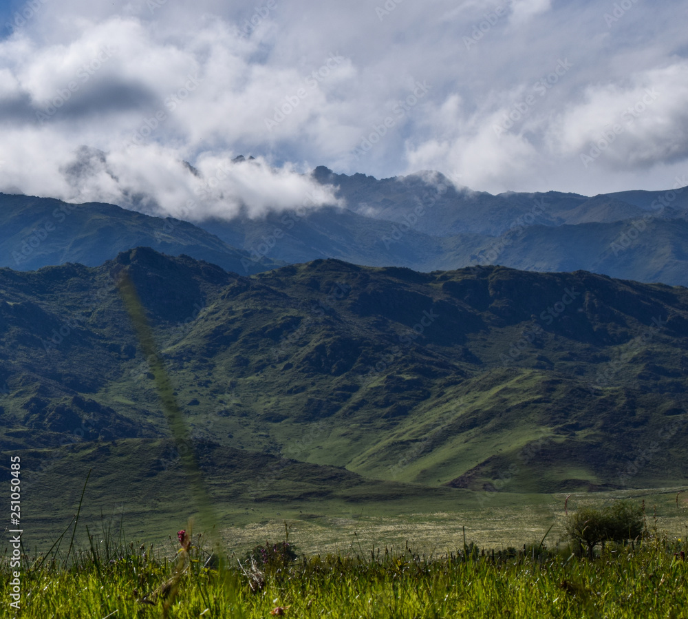 mountain view at Tafi del Valle, Tucuman, Argetina