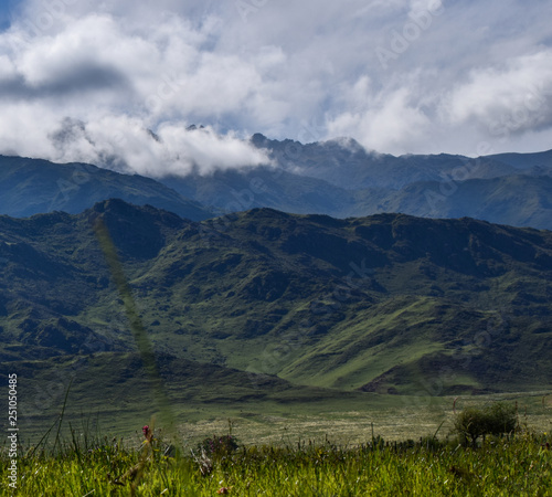 mountain view at Tafi del Valle, Tucuman, Argetina