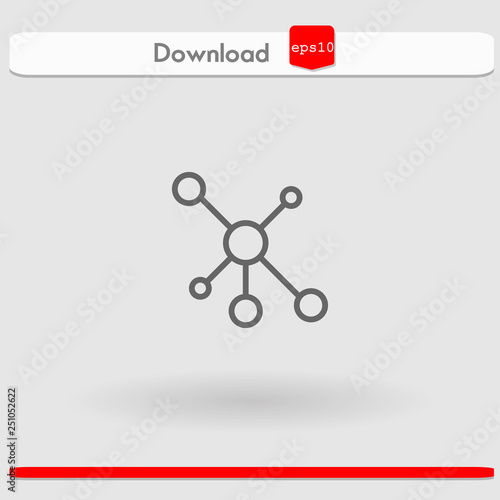 network vector icon