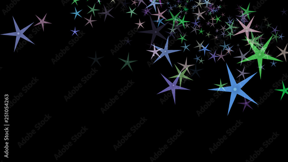 Background of multi-colored stars. Abstract background pattern. Background of multi-colored stars. Abstract background pattern.