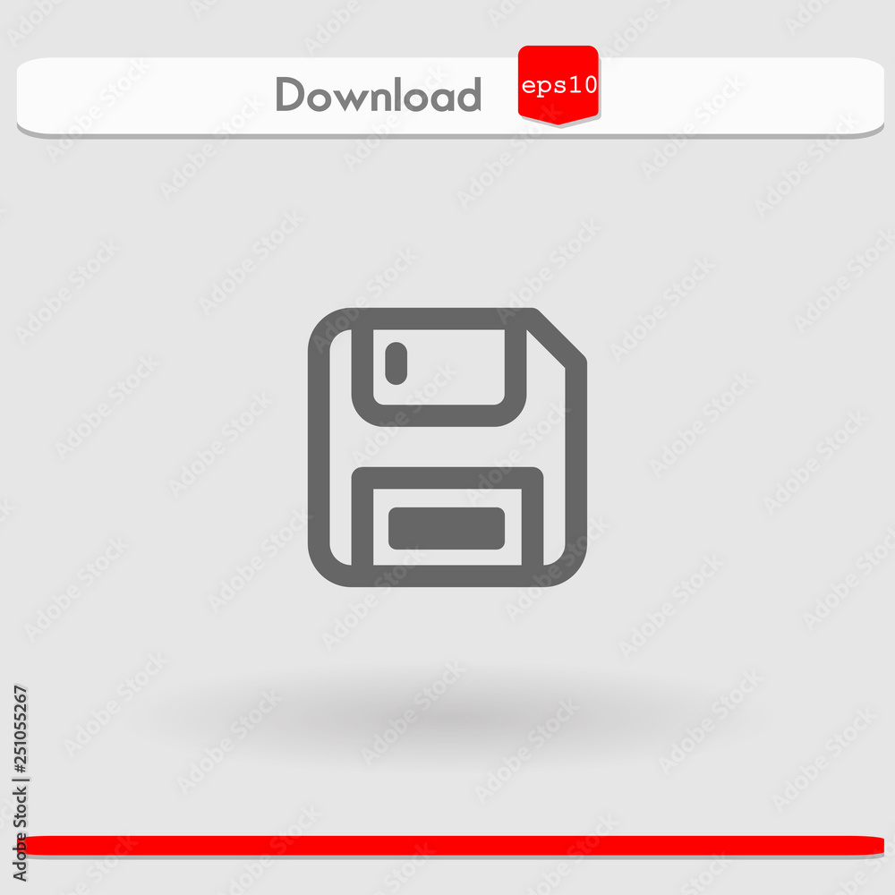 diskette vector icon diskette vector icon