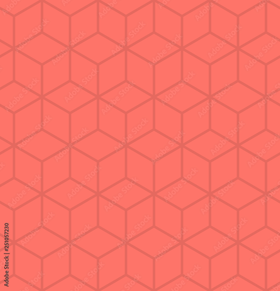 Seamless geometric pink banner. Vector illustration. Seamless geometric pink banner. Vector illustration.