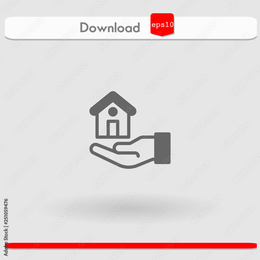mortgage vector icon mortgage vector icon