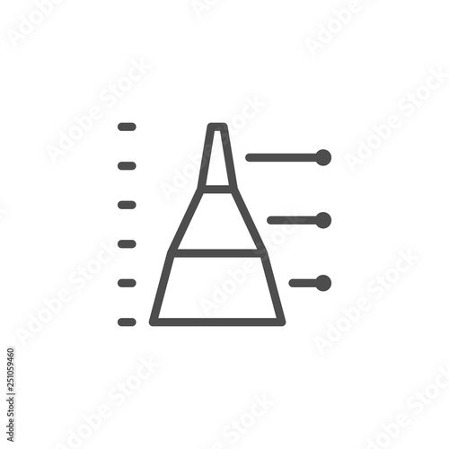 Diagram line icon