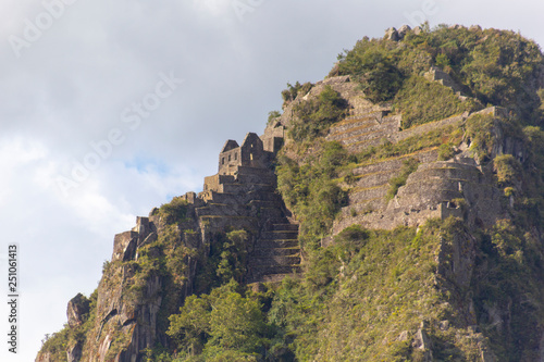 Huaynapicchu Mountain, Machu Picchu, Peru - Ruins of Inca Empire city