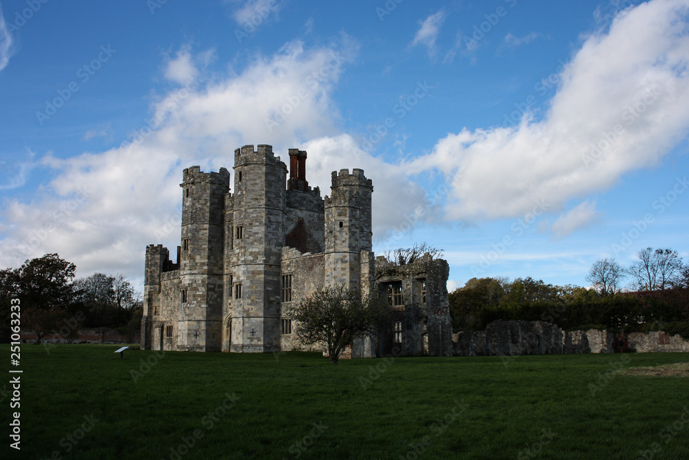 Titchfield Abbey - medieval abbey in Titchfield near Fareham in Hampshire, England. Titchfield Abbey - medieval abbey in Titchfield near Fareham in Hampshire, England.