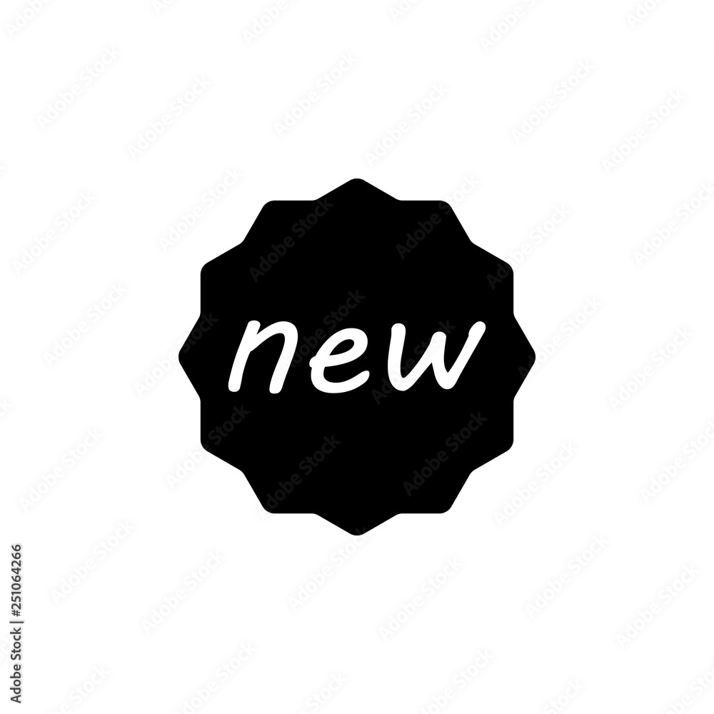 New, badge icon. Signs and symbols can be used for web, logo, mobile app, UI, UX New, badge icon. Signs and symbols can be used for web, logo, mobile app, UI, UX