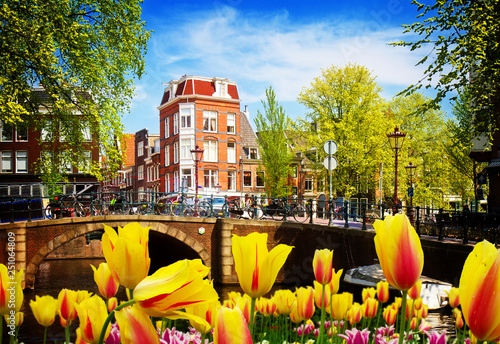 Photography canal ring in Amsterdam, Netherland