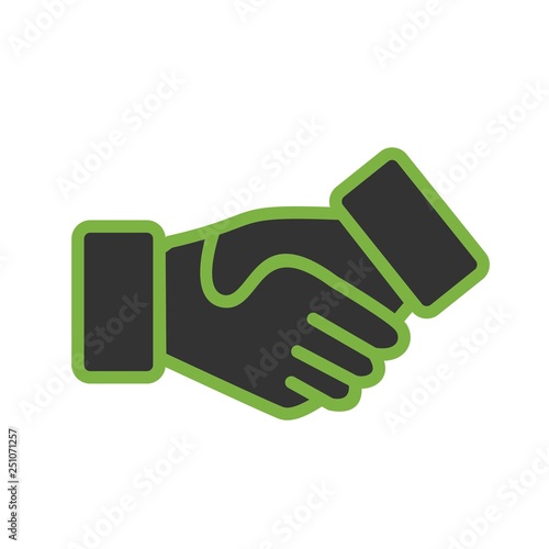 Vector Handshake Icon.