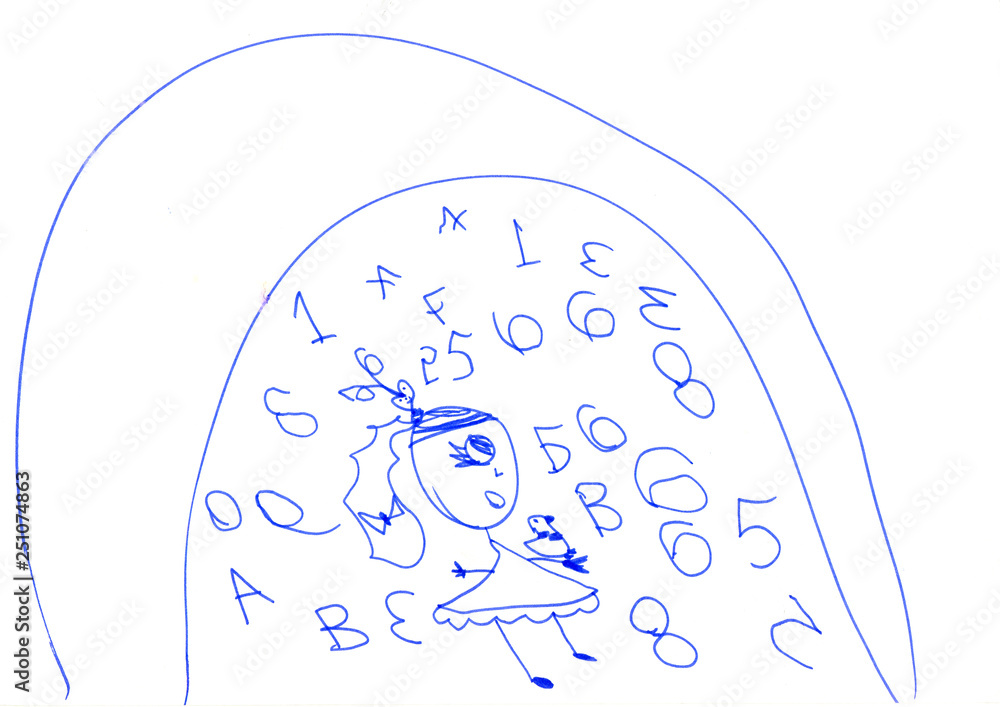 The Child's drawing The Child's drawing