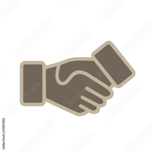 Vector Handshake Icon.