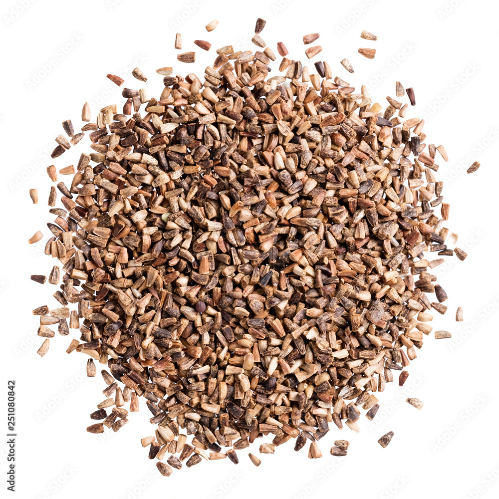 A heap of quality seeds of chicory, for your beautiful garden. Can be used for create exquisite packaging with seeds on background. A heap of quality seeds of chicory, for your beautiful garden. Can be used for create exquisite packaging with seeds on background.