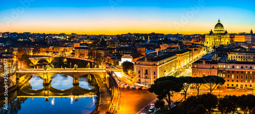 Photography Night view of St