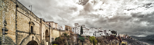 Picturesque view of Ronda city. Spain