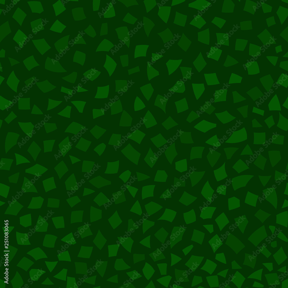 Abstract seamless pattern of small pieces of paper or splinters of ceramics of different sizes in green colors Abstract seamless pattern of small pieces of paper or splinters of ceramics of different sizes in green colors