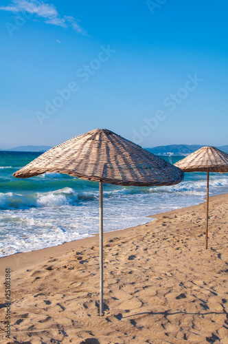 umbrella on the beach