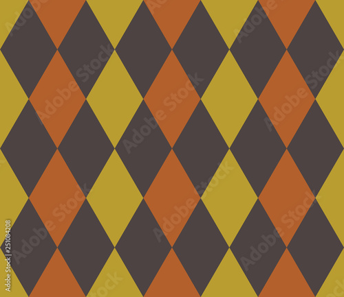 Seamless abstract background with rhombuses. Infinity geometric pattern. Vector illustration.
