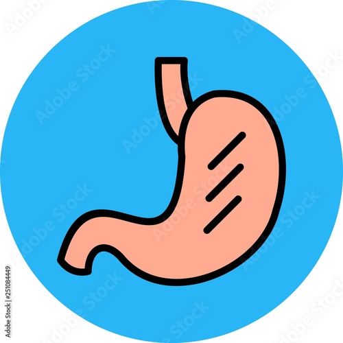 Vector Stomach Icon