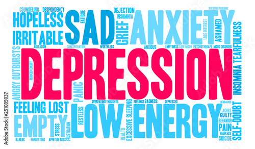 Depression Word Cloud