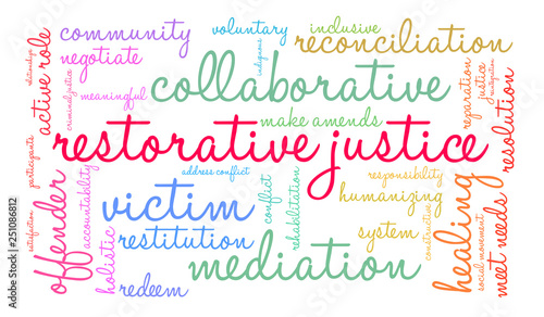 Restorative Justice Word Cloud